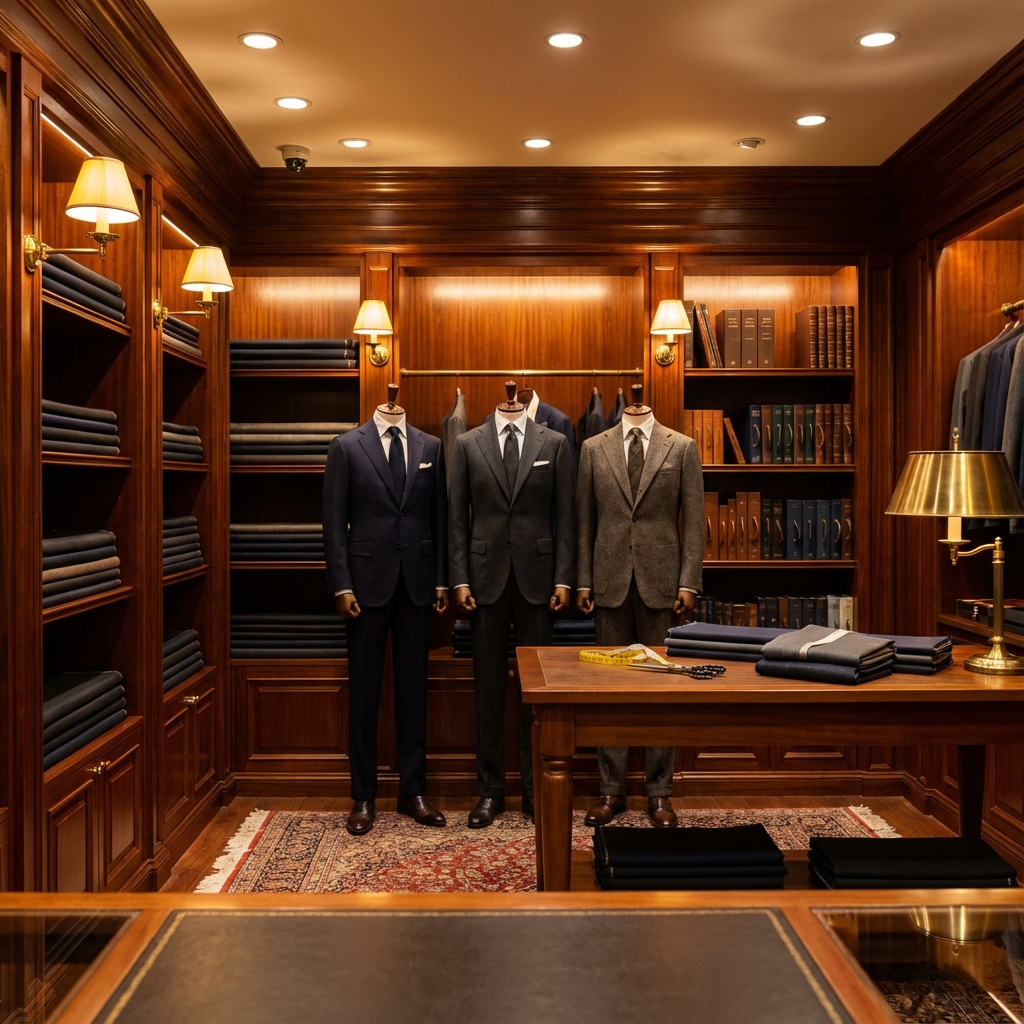 Luxury bespoke suits